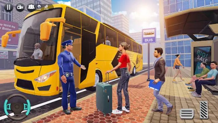 Real Bus Simulator Bus Games android App screenshot 0